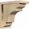 Ekena Millwork New Brighton Rough Sawn Corbel w/Backplate, Douglas Fir, 6"W x 12"D x 12"H COR06X12X12NEB01RDF - alternate 1